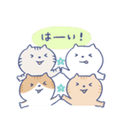 ねこのよこ（個別スタンプ：10）