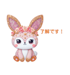 Sparkling Rabbit（個別スタンプ：13）