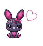 Sparkling Rabbit（個別スタンプ：28）