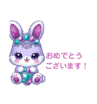 Sparkling Rabbit（個別スタンプ：36）