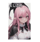 魔法使いの女の子4（個別スタンプ：12）