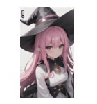 魔法使いの女の子4（個別スタンプ：39）