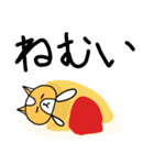ハムとぶためんTVの、食べ物のスタンプ（個別スタンプ：2）