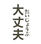 【デカ文字】災害•連絡•確認＊ひらがな付（個別スタンプ：33）