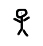 少し雑な棒人間2（個別スタンプ：6）