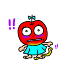 キモかわいい！りんごちゃん（個別スタンプ：23）