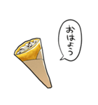 しゃべるクレープ（個別スタンプ：11）