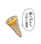 しゃべるクレープ（個別スタンプ：33）