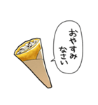 しゃべるクレープ（個別スタンプ：35）