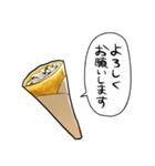 しゃべるクレープ（個別スタンプ：40）