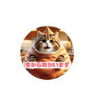 お弁当箱の歌の猫スタンプ1（個別スタンプ：16）