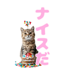 猫×食べ物【日常使い】（個別スタンプ：20）
