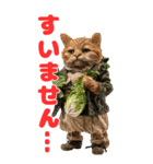 猫×食べ物【日常使い】（個別スタンプ：24）