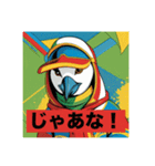 どこからか芸術を感じるペンギン（個別スタンプ：11）