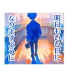 優しく支えるイケメン（個別スタンプ：31）