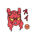 リリステラとゆかいななかまたち -新-B（個別スタンプ：16）