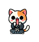 武士NEKO（個別スタンプ：1）