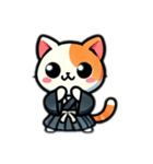 武士NEKO（個別スタンプ：4）