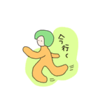 カラフル惑星人（個別スタンプ：16）