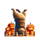 ポッチャリにゃんこ秋ハロウィン文字無し（個別スタンプ：25）