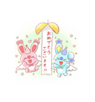 AngelRabbits ふんわり優しい日常スタンプ（個別スタンプ：27）