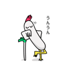 にわとりとネギ【毎日使える】（個別スタンプ：3）