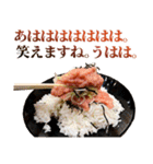 敬語海鮮丼（個別スタンプ：28）