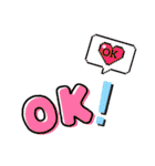 あかるい！絵文字スタンプ（個別スタンプ：9）