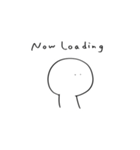 どストレートな無表情（個別スタンプ：7）