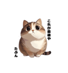 太っちょ猫のダイエットは明日から（個別スタンプ：7）