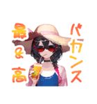 地雷系ひよこ店長スタンプ2024夏（個別スタンプ：10）