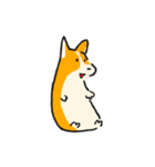 お着替えコーギー(Dress up Corgi)（個別スタンプ：1）