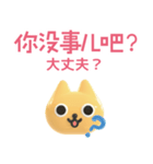 中国語 ねこ スタンプ（個別スタンプ：30）