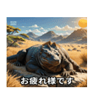 コモドドラゴンビジネス用（個別スタンプ：2）