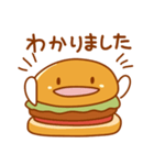 ハンバーガーの日常色々（個別スタンプ：8）