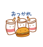 ハンバーガーの日常色々（個別スタンプ：10）