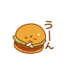 ハンバーガーの日常色々（個別スタンプ：18）