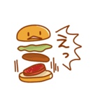 ハンバーガーの日常色々（個別スタンプ：24）