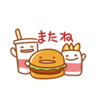 ハンバーガーの日常色々（個別スタンプ：40）