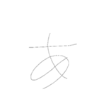 下手すぎる文字（個別スタンプ：1）