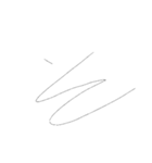 下手すぎる文字（個別スタンプ：16）