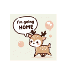 シカくんスタンプシリーズ（個別スタンプ：9）