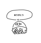 適当に作ってみたスタンプ 敬語/タメ語（個別スタンプ：2）