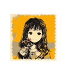 stamp stamp（レトロ）（個別スタンプ：1）