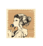 stamp stamp（レトロ）（個別スタンプ：2）