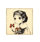 stamp stamp（レトロ）（個別スタンプ：3）