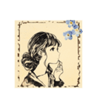 stamp stamp（レトロ）（個別スタンプ：8）