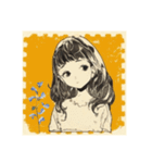 stamp stamp（レトロ）（個別スタンプ：10）