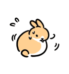 今日からウサギになりましょう 1（個別スタンプ：8）