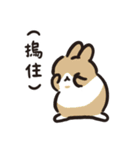 今日からウサギになりましょう 1（個別スタンプ：10）